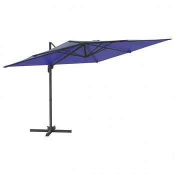 LED-Ampelschirm Azurblau 400x300 cm