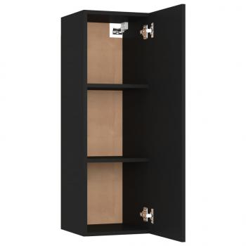 8-tlg. TV-Schrank-Set Schwarz Holzwerkstoff