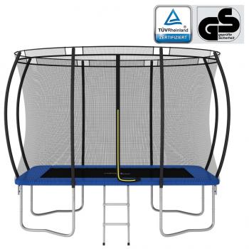 Trampolin-Set Rechteckig 274x183x76 cm 150 kg