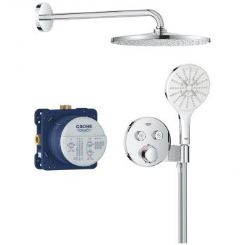 ARDEBO.de GROHE Precision Smartcontrol Duschsystem, Quickfix, Unterputz, mit Vitalio Rain Mono 310, chrom (34877000)