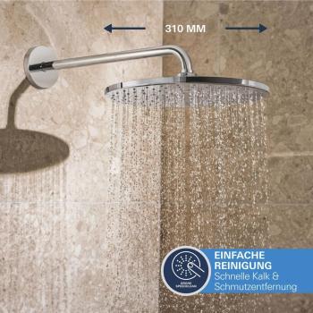 GROHE Precision Smartcontrol Duschsystem, Quickfix, Unterputz, mit Vitalio Rain Mono 310, chrom (34877000)