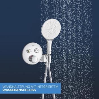 GROHE Precision Smartcontrol Duschsystem, Quickfix, Unterputz, mit Vitalio Rain Mono 310, chrom (34877000)