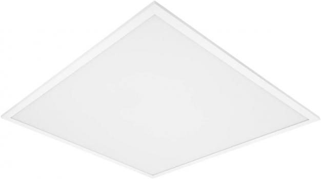 ARDEBO.de LEDVANCE PANEL COMFORT 625 P 28W 830 PS, quadratische Einlege-Leuchte für 625x625mm Deckensysteme, 3000K, warmweiß, weiß (4099854014253)