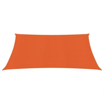 Sonnensegel 160 g/m² Orange 3x3 m HDPE