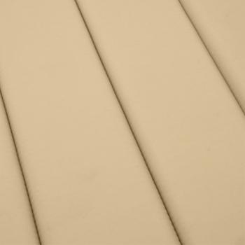 Sonnenliegen-Auflage Melange Beige 186x58x3 cm Stoff