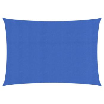 ARDEBO.de - Sonnensegel 160 g/m² Blau 2,5x4 m HDPE