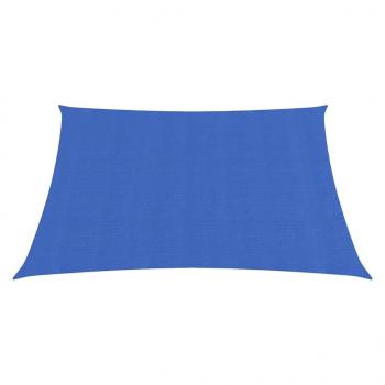 Sonnensegel 160 g/m² Blau 2,5x2,5 m HDPE