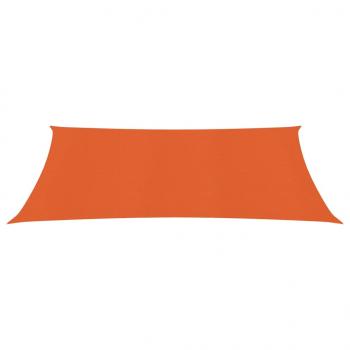 Sonnensegel 160 g/m² Orange 2,5x3,5 m HDPE