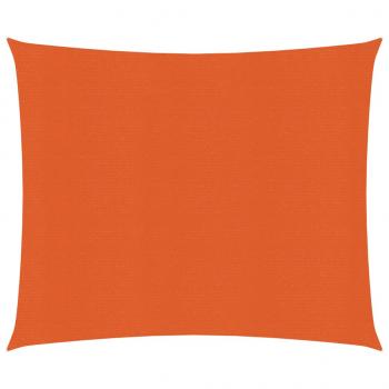 ARDEBO.de - Sonnensegel 160 g/m² Orange 2,5x3 m HDPE