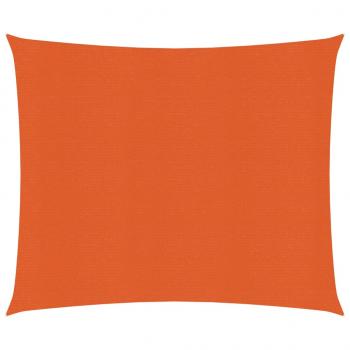 ARDEBO.de - Sonnensegel 160 g/m² Orange 2x2,5 m HDPE