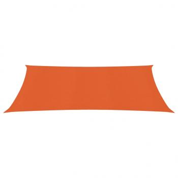 Sonnensegel 160 g/m² Orange 2,5x5 m HDPE