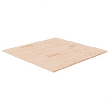 ARDEBO.de - Tischplatte Quadratisch 90x90x1,5 cm Eichenholz Unbehandelt