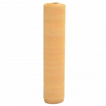 ARDEBO.de - Zaunblende Sandfarbe 1,8x25 m HDPE 75 g/m²