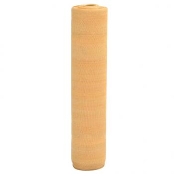 ARDEBO.de - Zaunblende Sandfarbe 1,5x50 m HDPE 195 g/m²