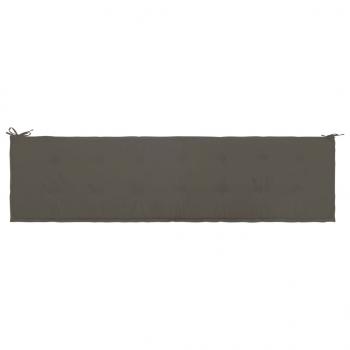 Gartenbank-Auflage Anthrazit 200x50x3 cm Oxford-Gewebe