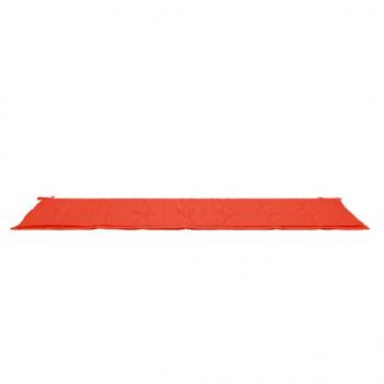 Gartenbank-Auflage Rot 200x50x3 cm Oxford-Gewebe