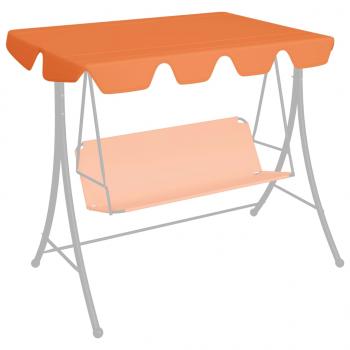 ARDEBO.de - Ersatzdach für Hollywoodschaukel Orange 150/130x105/70 cm