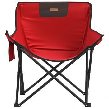 Campingstühle 2 Stk. mit Tasche Klappbar Rot