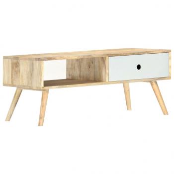 ARDEBO.de - Couchtisch 90×50×40 cm Massivholz Mango