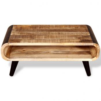 Couchtisch Raues Mangoholz 90x55x39 cm