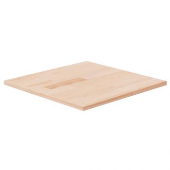 ARDEBO.de - Tischplatte Quadratisch 40x40x1,5 cm Eichenholz Unbehandelt