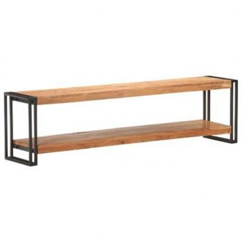 TV-Schrank 150x30x40 cm Massivholz Akazie 