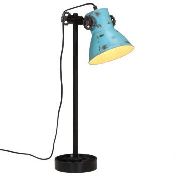 ARDEBO.de - Schreibtischlampe 25 W Blau 15x15x55 cm E27