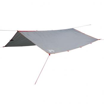 Tarp Grau und Orange 500x294 cm Wasserdicht