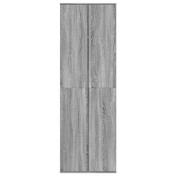 Highboard Grau Sonoma 60x35x180 cm Holzwerkstoff