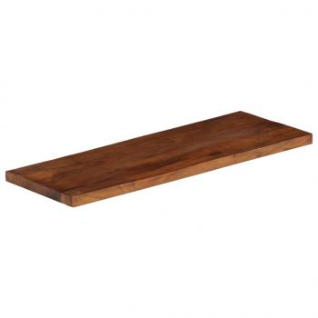 ARDEBO.de - Tischplatte 80x40x2,5 cm Rechteckig Altholz Massiv