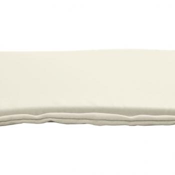 Garten-Sitzkissen 6 Stk. Creme 45x45x2 cm Quadratisch