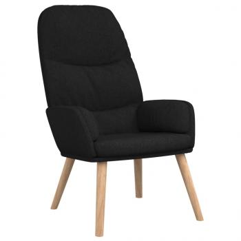 ARDEBO.de - Relaxsessel Schwarz Stoff