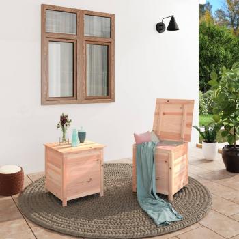 ARDEBO.de - Outdoor-Kissenbox 50x50x56 cm Massivholz Tanne