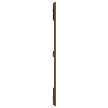 Wand-Kopfteil Honigbraun 95,5x3x110 cm Massivholz Kiefer