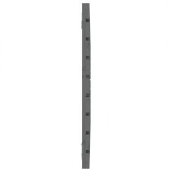 Wand-Kopfteil Grau 106x3x63 cm Massivholz Kiefer