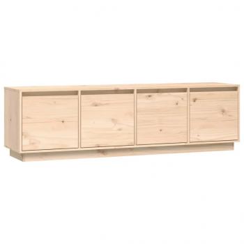 TV-Schrank 156x37x45 cm Massivholz Kiefer