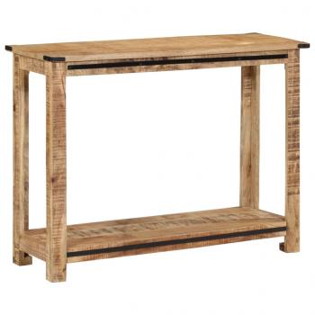 ARDEBO.de - Konsolentisch 100x35x75 cm Massivholz Mango