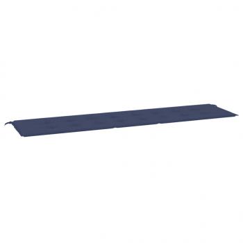 Gartenbank-Auflage Marineblau 200x50x3 cm Oxford-Gewebe