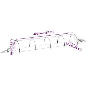 Netztunnel 2 Stk. 1,5x5 m Fiberglas und PP