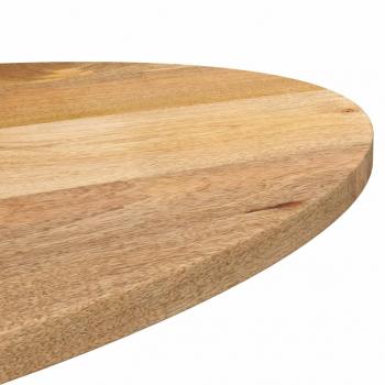 Tischplatte 90x40x2,5 cm Oval Massivholz Mango