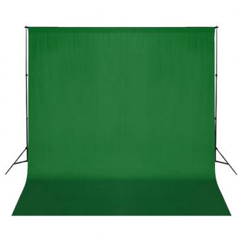 Fotostudio-Set mit Leuchten, Hintergrund und Reflektor