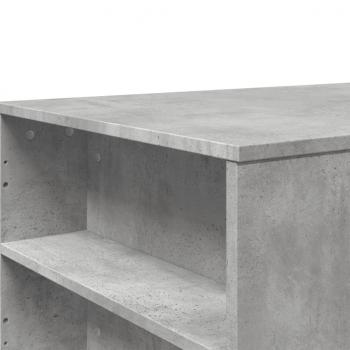 Couchtisch Betongrau 102x55x42 cm Holzwerkstoff