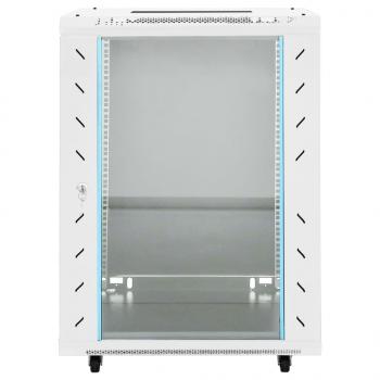 15U Netzwerkschrank auf Rollen 19" IP20 53x40x80 cm