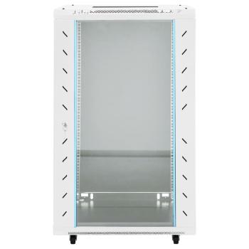 18U Netzwerkschrank auf Rollen 19" IP20 60x60x100 cm