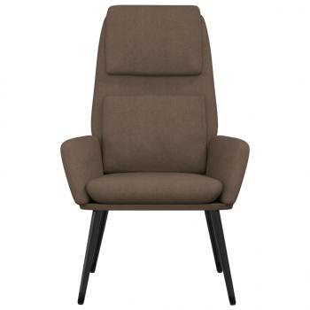 Relaxsessel Taupe Stoff