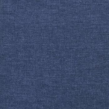 Wandpaneele 12 Stk. Blau 30x15 cm Stoff 0,54 m²