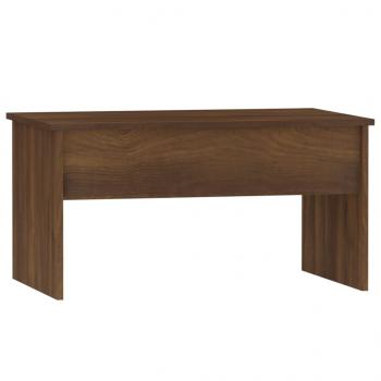 Couchtisch Braun Eichen-Optik 80x50,5x41,5 cm Holzwerkstoff