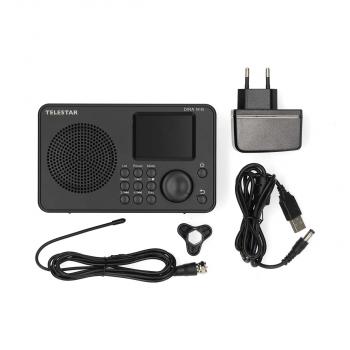 DIRA M 6i Ultrakompaktes Multifunktionsradio DAB+ / FM / Internet / Bluetooth Schwarz