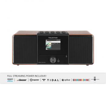 DIRA S32i CD EWF Multifunktionales Stereo-Radio mit CD-Player DAB+ / FM / Internet / Bluetooth Holz