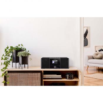 DIRA S32i CD EWF Multifunktionales Stereo-Radio mit CD-Player DAB+ / FM / Internet / Bluetooth Schwarz